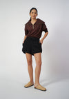 Raf Elroy Long Sleeve Top (Brown)