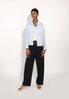 Archetype Emmie Long Sleeve Top (Light Blue)