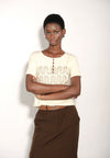 Archetype Erkshine Short Sleeve Top (Butter)