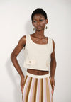Archetype Eryn Sleeveless Top (Beige)