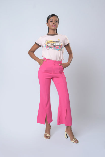 Barbie ❤ Plains & Prints Exceptional Pants (Pink)