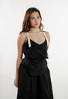 Ezri Culottes  W/ Sash (Black)