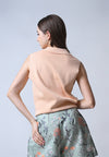 Fallon Sleeveless Top (Apricot)