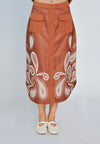 Nobleza Farrell Skirt  (Brown)