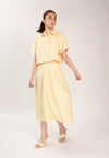 Finnel Short Sleeve Top (Butter)