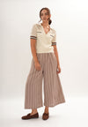 Fishel Short Sleeve Top (Cream)