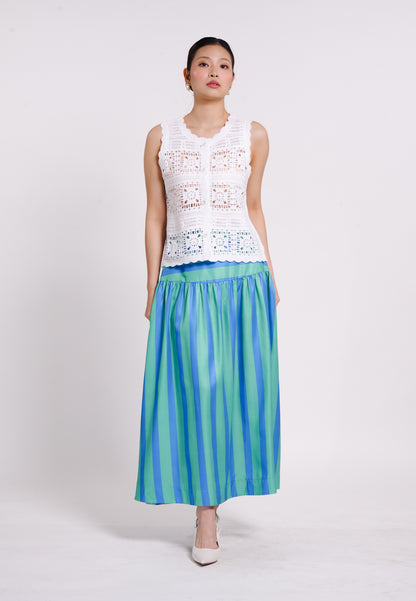 Archetype Summer Essentials Fleur Sleeveless Top (Cream)
