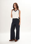 Flowyn Sleeveless Top (Offwhite)