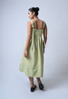 Fluent Sleeveless Dress (Matcha)