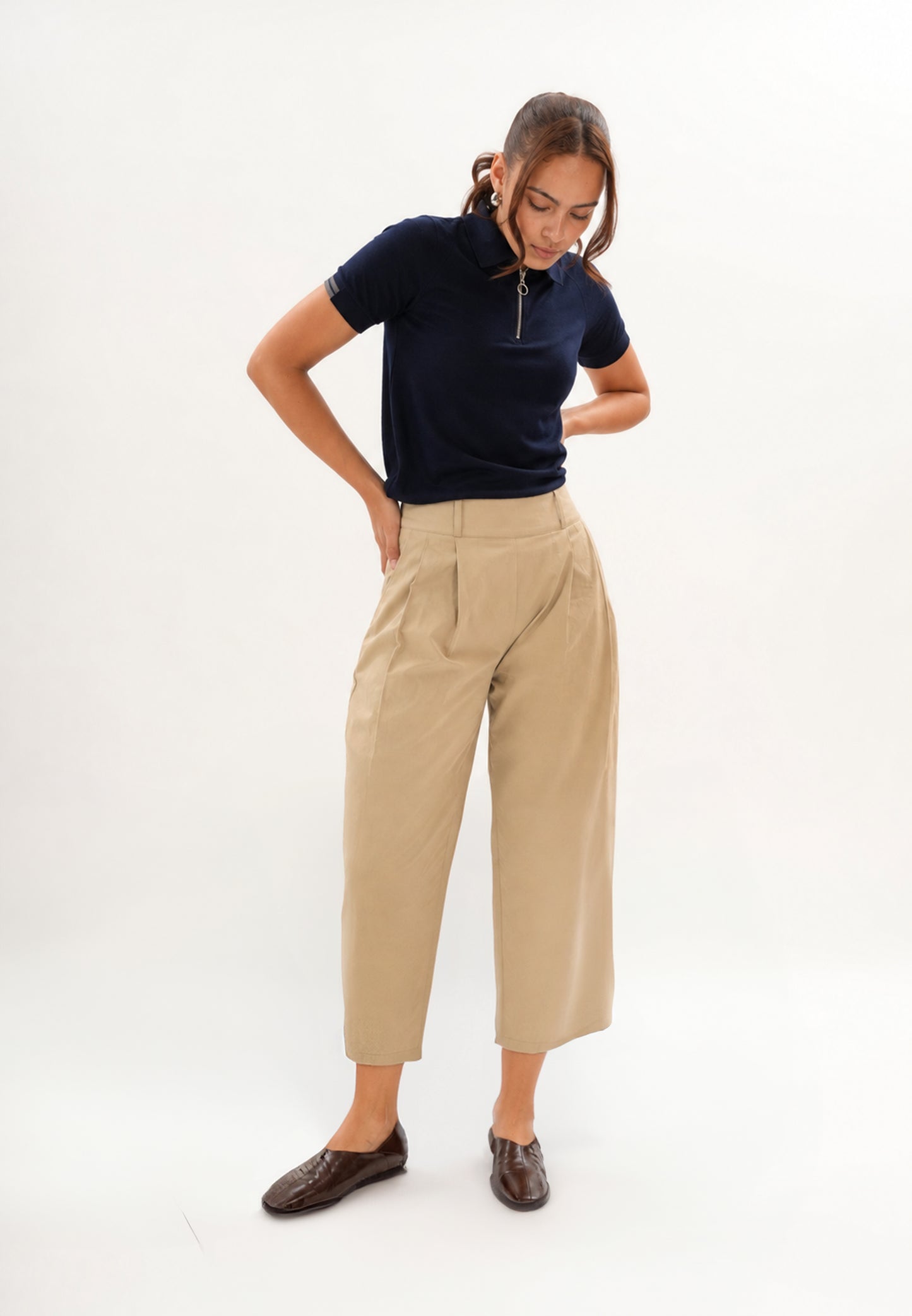 Foxy Pants  (Khaki)