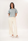 Frabel Short Sleeve Top (Dark Blue)