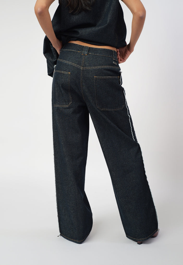 Raf Franco Pants (Dark Blue)