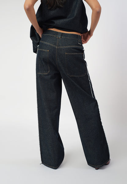 Raf Franco Pants (Dark Blue)