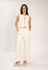 Frankey Sleeveless Top (Cream)