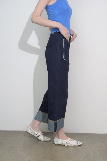 Raf Fremont Culottes (Blue)