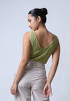 Frisky Sleeveless Top (Matcha)