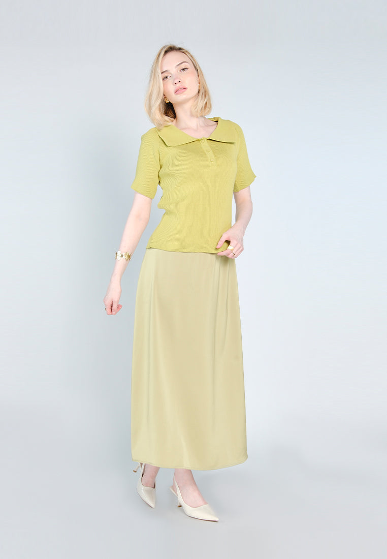 Nobleza Fuentes Skirt (Lime)