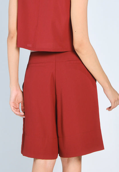 Nobleza Furn Shorts (Maroon)