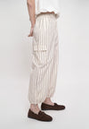 Gambry Pants (Striped Cream)