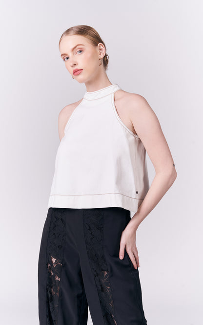 RAF Genoa Sleeveless Top (Offwhite)