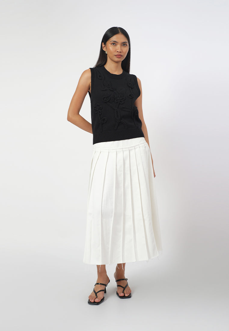 Raf Giana Sleeveless Top (Black)