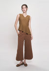Gilly Sleeveless Top (Toffee)