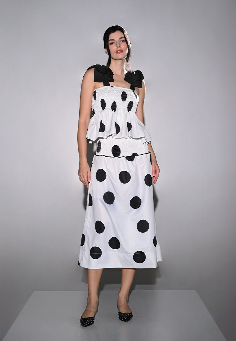 RAF Glastonbury Skirt (Wht/Blk)