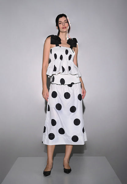 RAF Glastonbury Skirt (Wht/Blk)