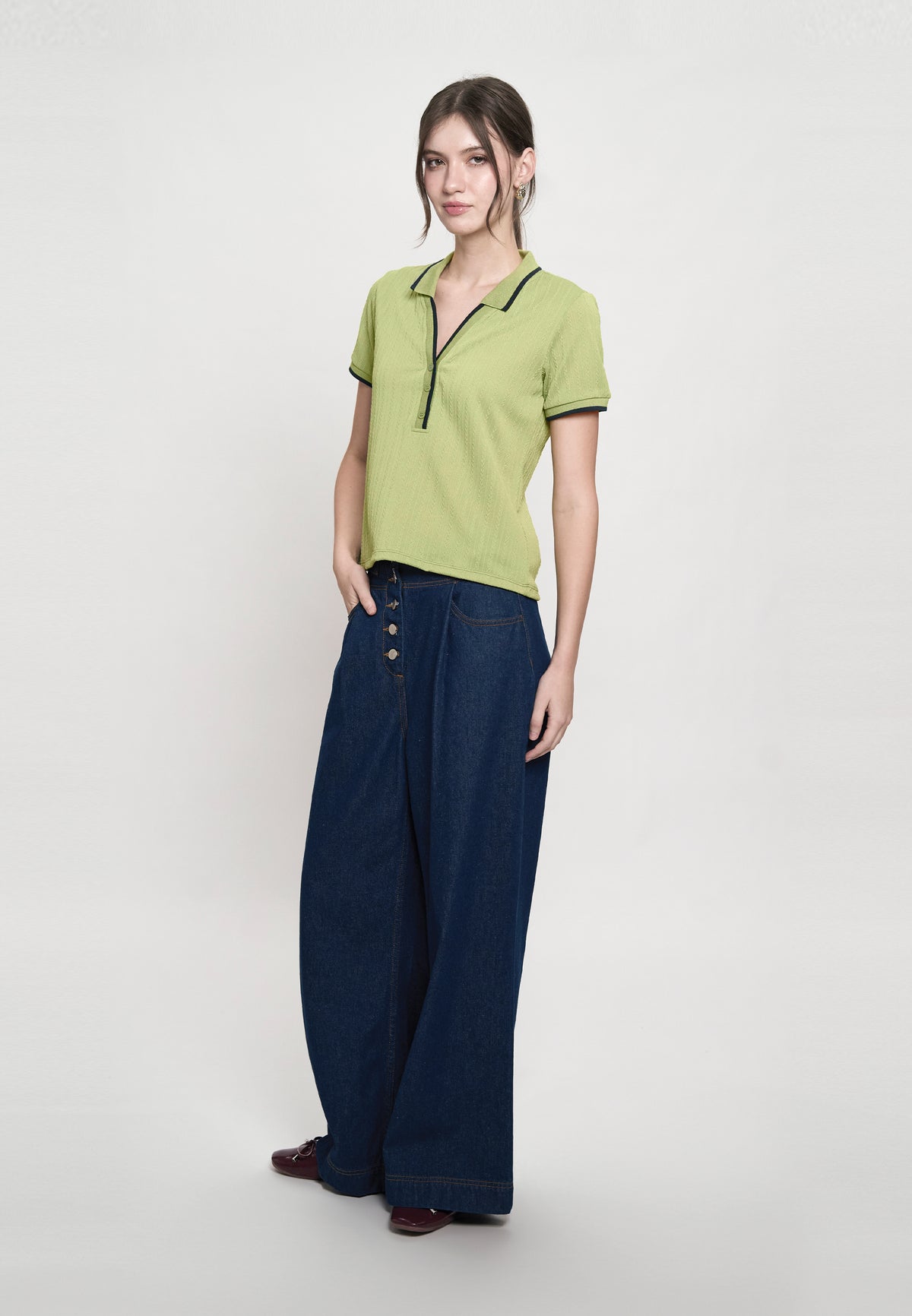 Gordo Short Sleeve Top (Lime)