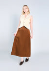 Nobleza Gulliver Sleeveless Vest Top (Beige)