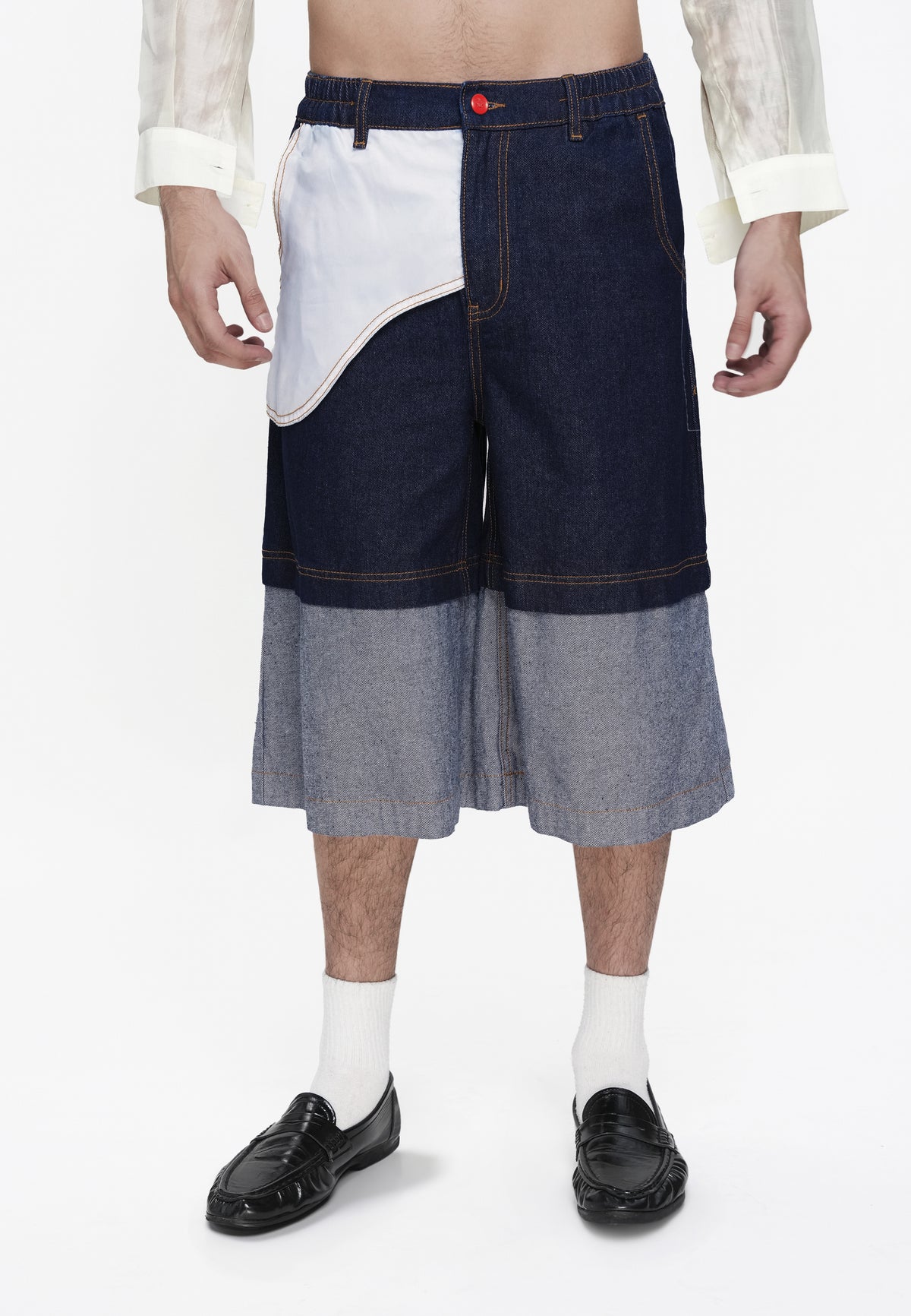 Plains & Prints x Randolf Guts Jorts  (Denim Blue)