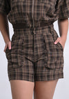 Archetype Travel Hanford Shorts (Printed Brown)