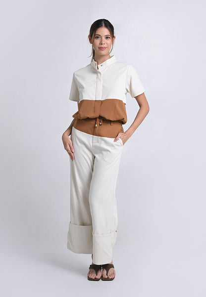 Archetype Travel Hansen Pants (Cream/Brown)