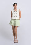 Archetype Travel Hardy Sleeveless Vest Top (Beige)