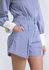 Archetype Travel Harkin Shorts (Striped Blue)