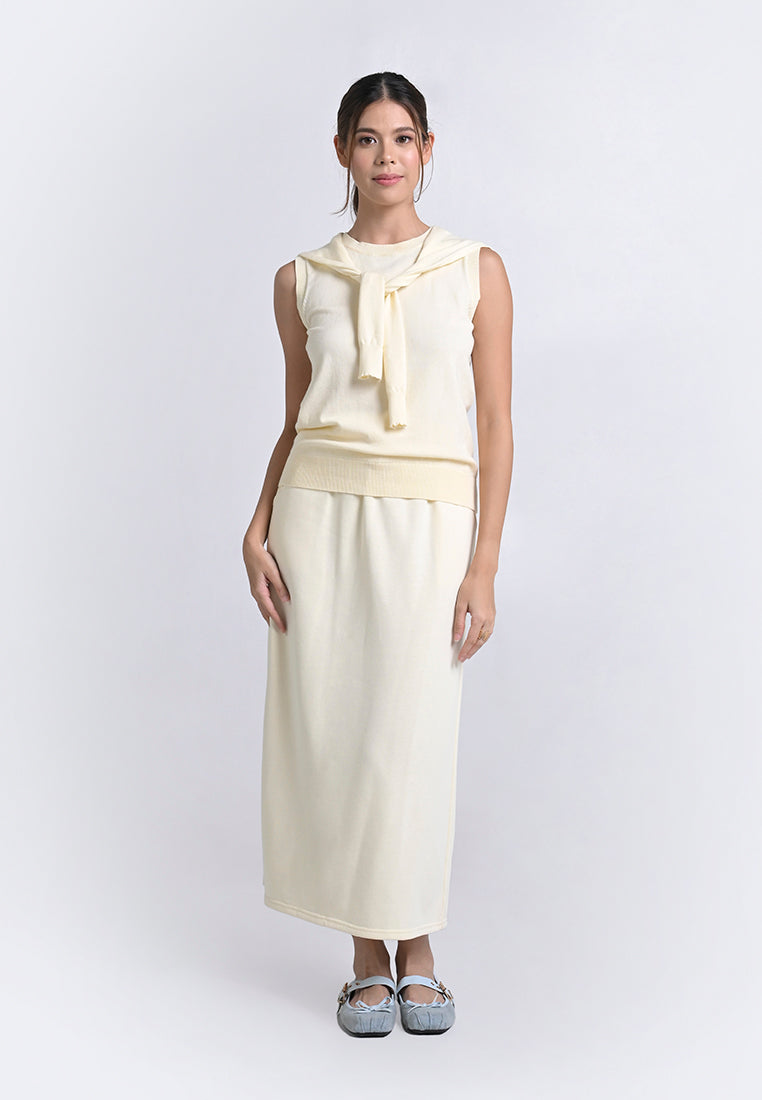 Archetype Travel Hennan Skirt (Butter)