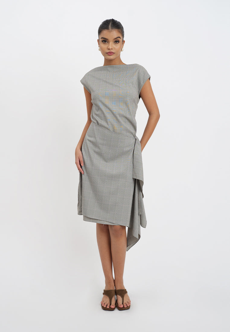 Raf Hera Sleeveless Dress (Gray)