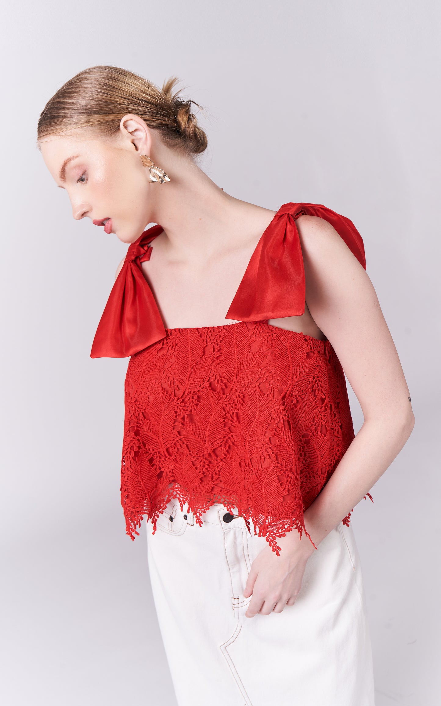 RAF Herrald Sleeveless Top (Red)