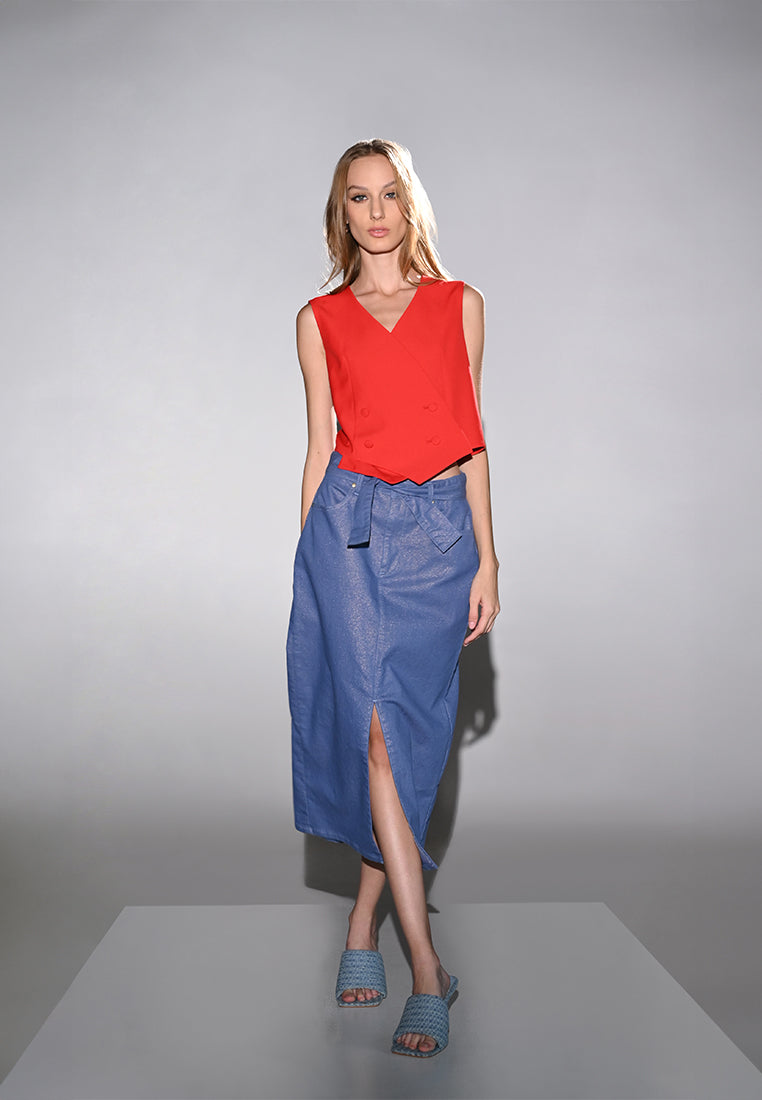 RAF Heze Sleeveless Top (Red)