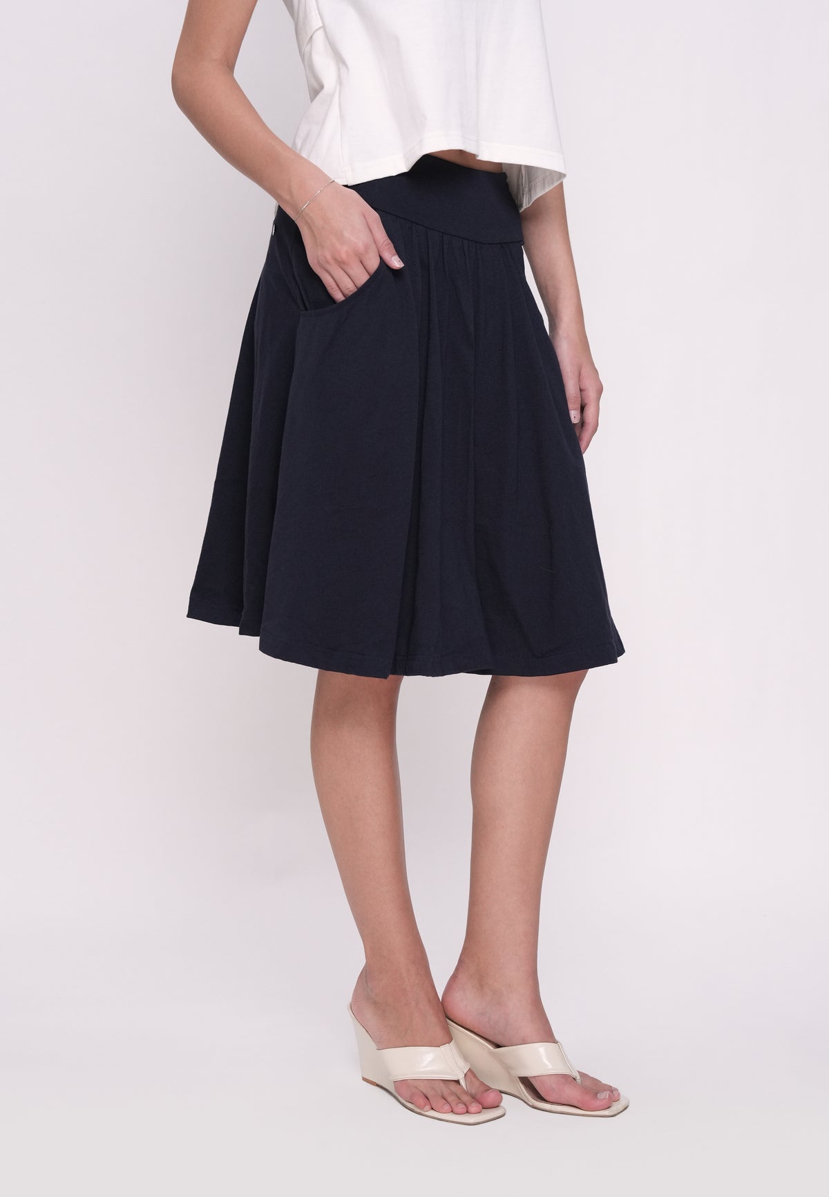 Hooper Skirt  (Navy)