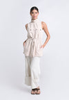 Archetype Travel Hooper Sleeveless Tunic Dress (Nude)