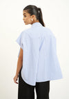 Raf Hosh Sleeveless Top (Blue/White)