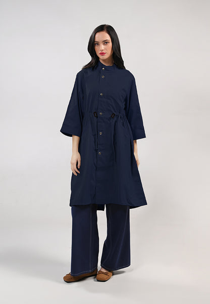 Raf Ibbley Quarter Sleeve Dress (Denim)