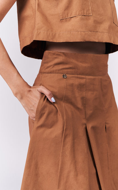 Ilise Skirt (Brown)