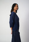 Raf Ilona Quarter Sleeve Top(Navy)