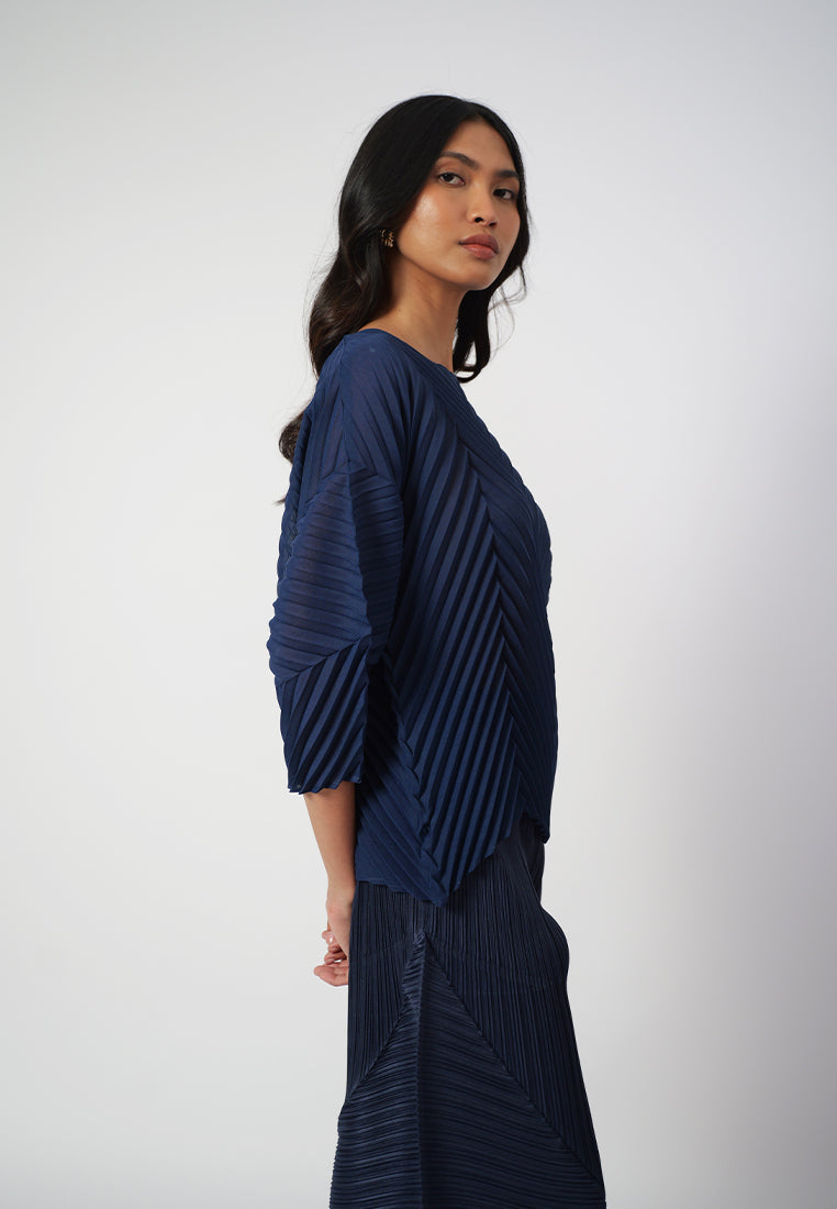 Raf Ilona Quarter Sleeve Top(Navy)