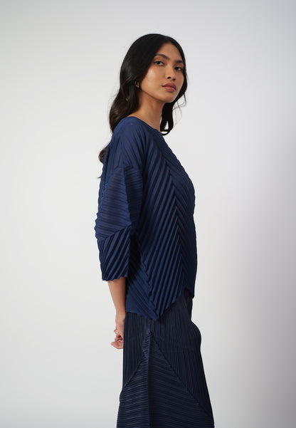 Raf Ilona Quarter Sleeve Top(Navy)