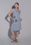 Holiday 2025 Ipsy Sleeveless Dress (Light Blue)
