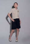 Holiday 2025 Irinna Jorts  (Mid.Navy)