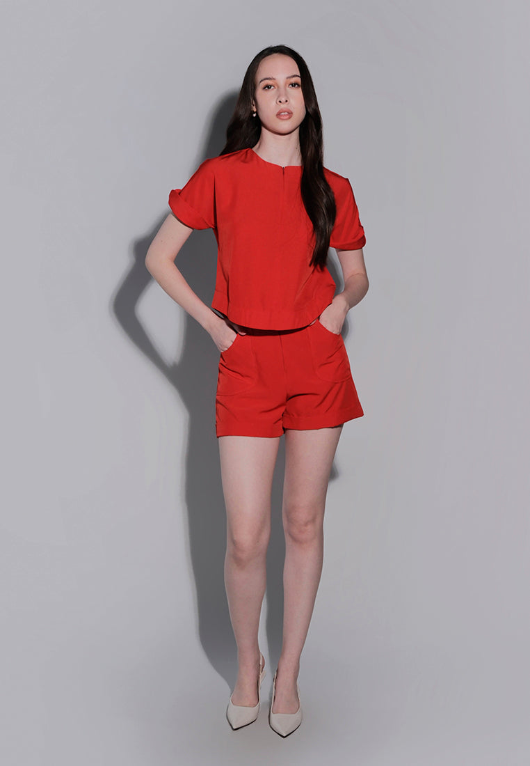 Holiday 2025 Irving Shorts (Red)